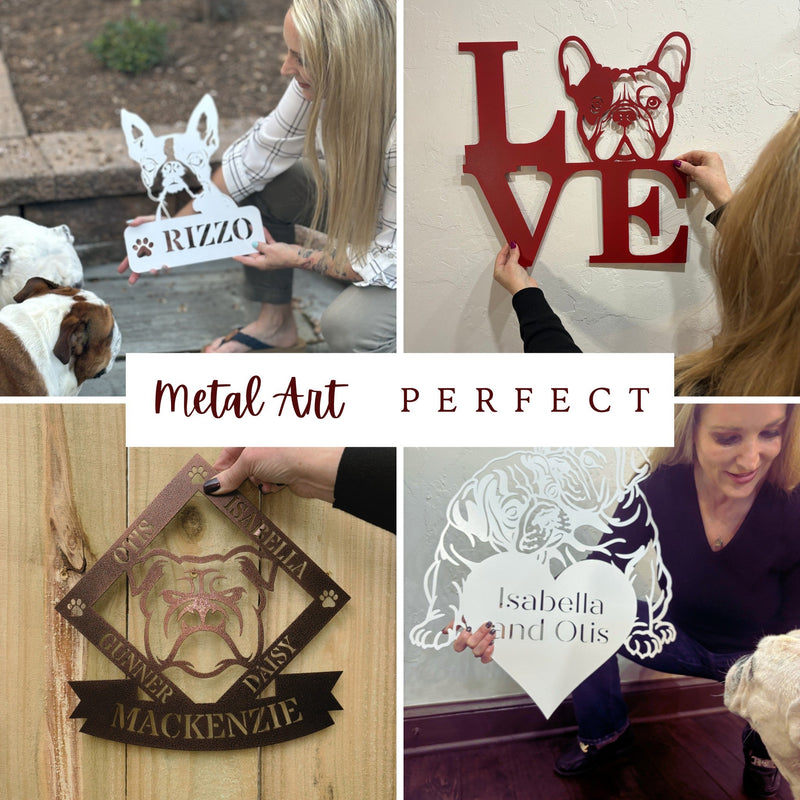 Why Metal Wall and Lawn Art is the Perfect Decor for Dog-Friendly Homes - BullyBelly