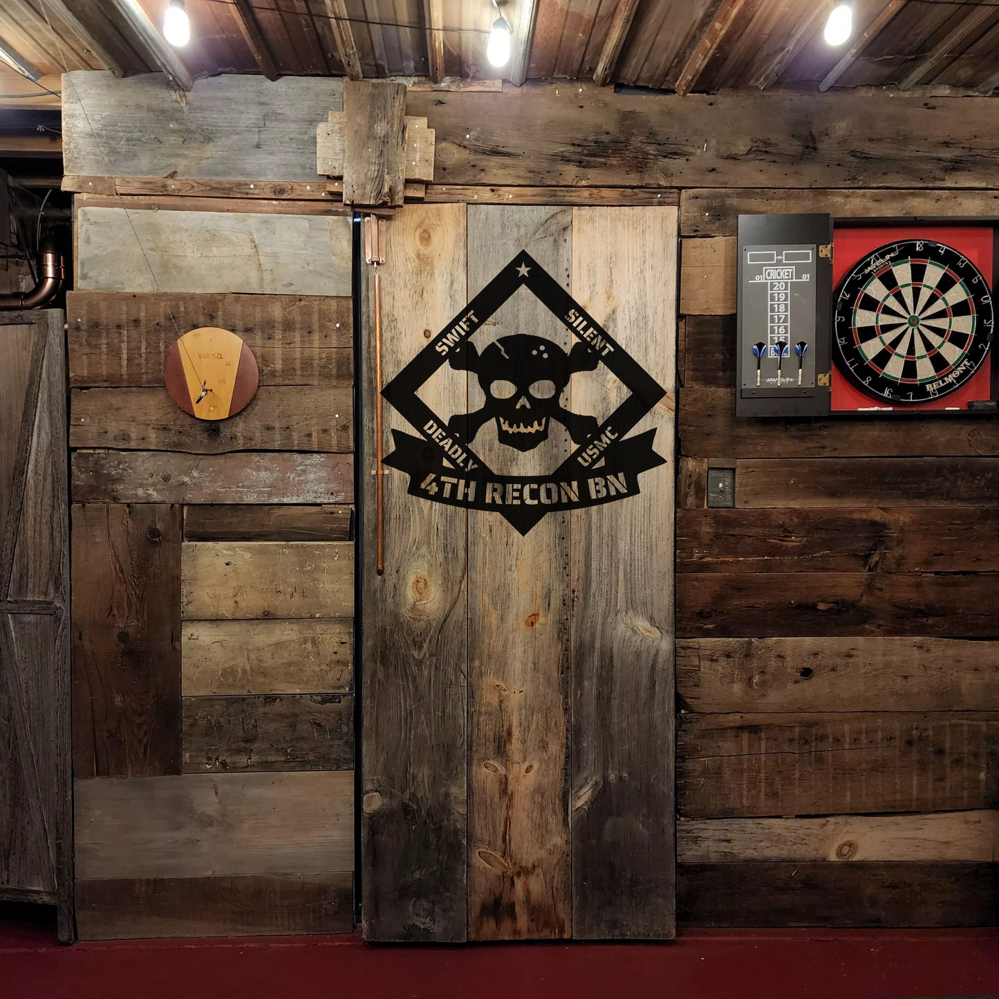 Swift - Silent - Deadly Custom Unit Metal Wall Sign