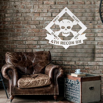 Swift - Silent - Deadly Custom Unit Metal Wall Sign