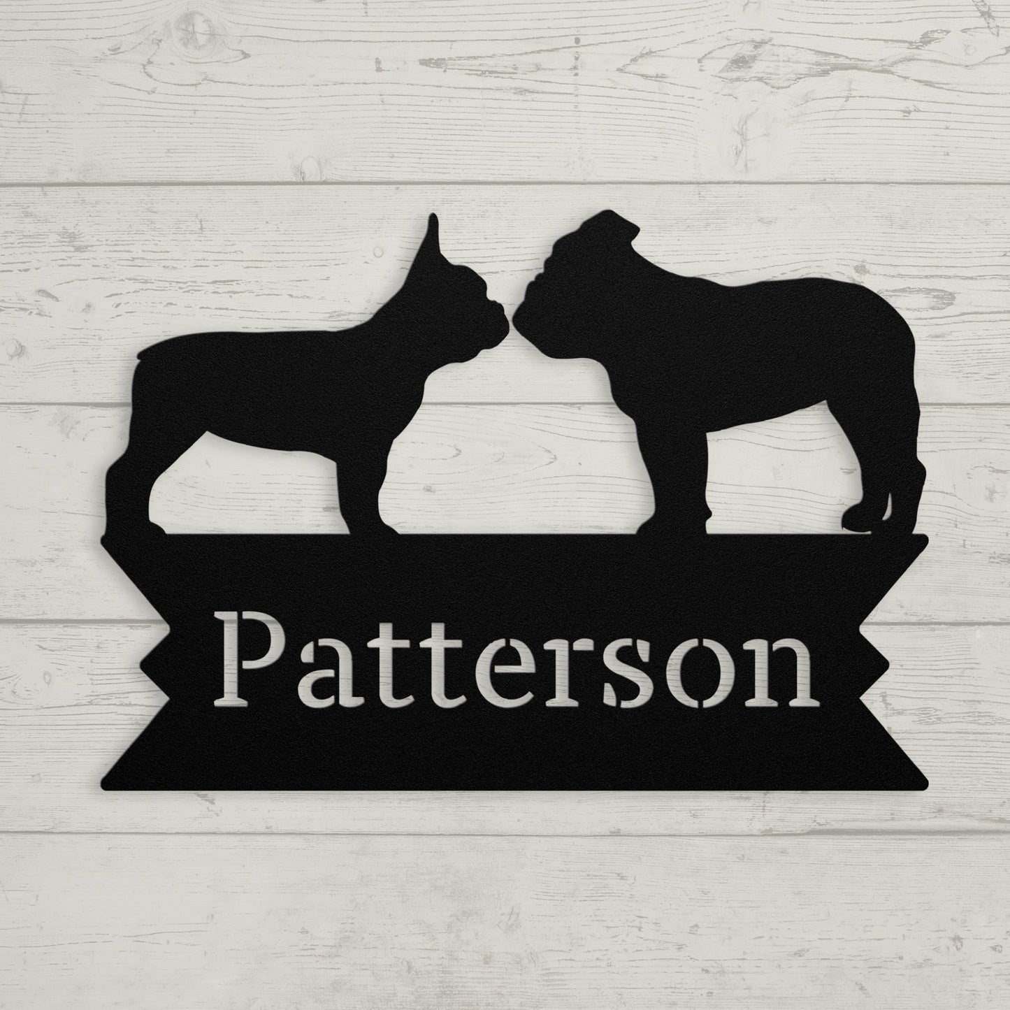 Bulldog International Relations Porch Sign