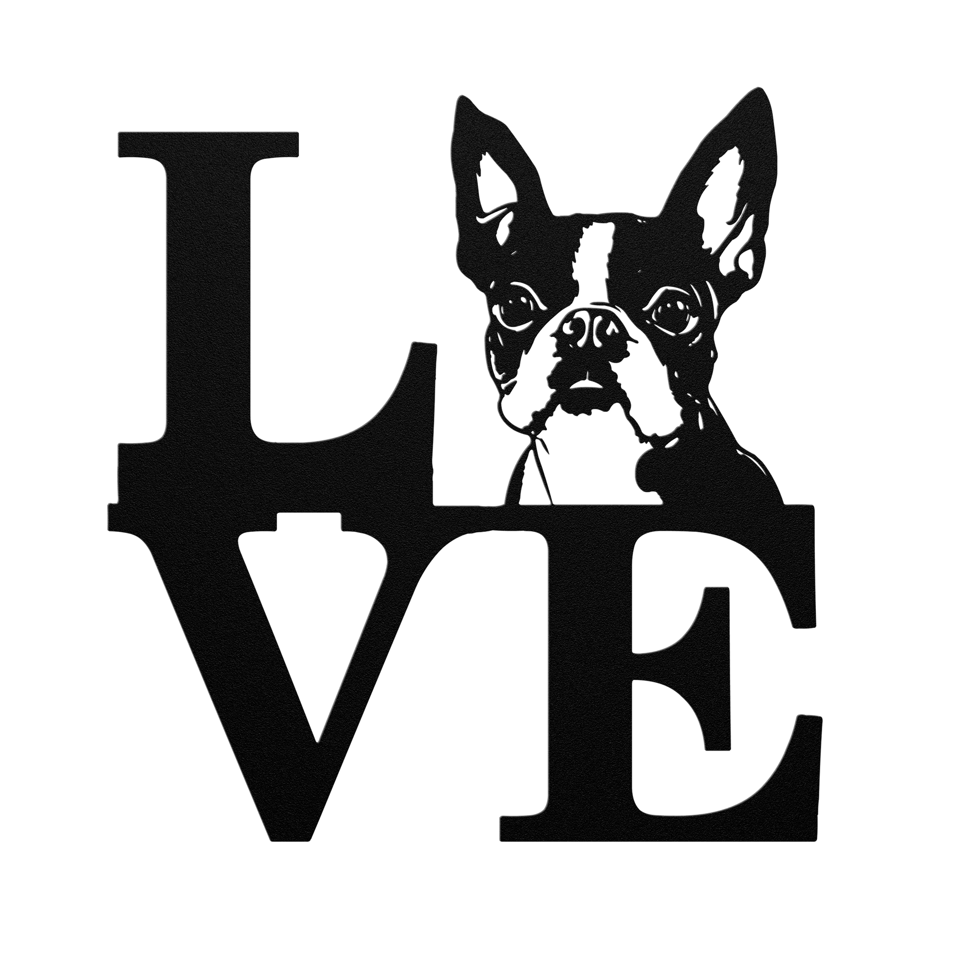 Boston_Terrier_Love_Metal_Sign_Black_Transparent_Mockup.png