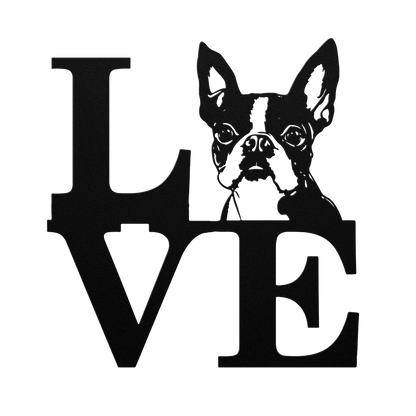 Boston_Terrier_Love_Metal_Sign_Black_Transparent_Mockup.png