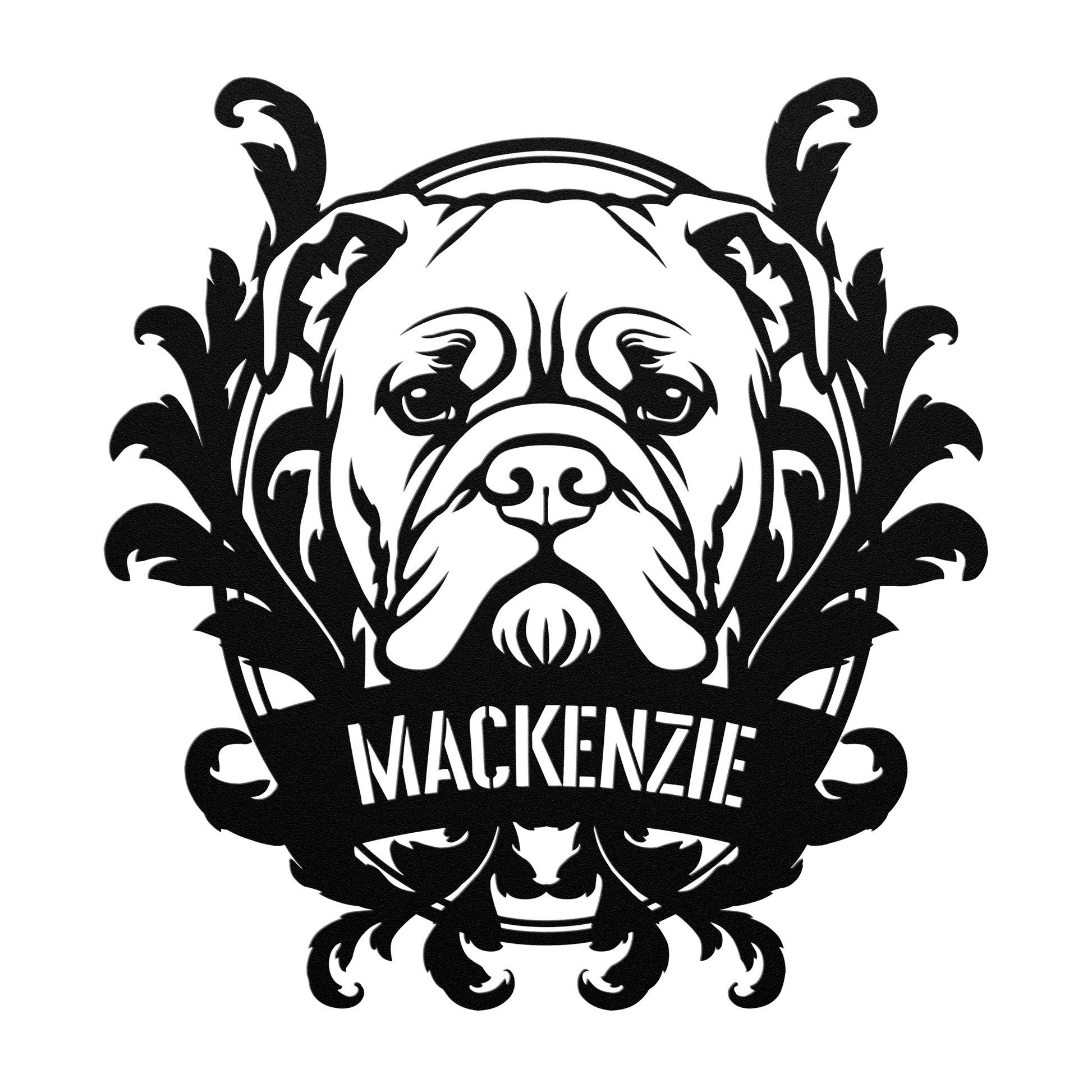 Bulldog_Family_Name_Metal_Sign_Black_Transparent_Mockup.png_16009311
