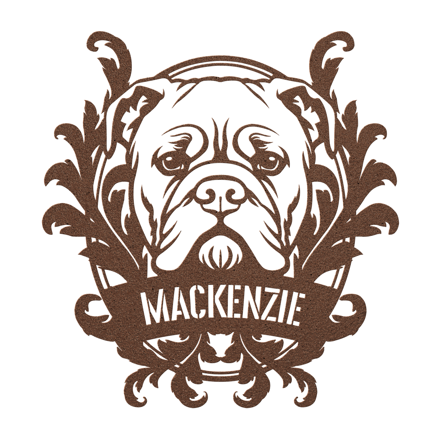 Bulldog_Family_Name_Metal_Sign_Copper_Transparent_Mockup.png_16009325