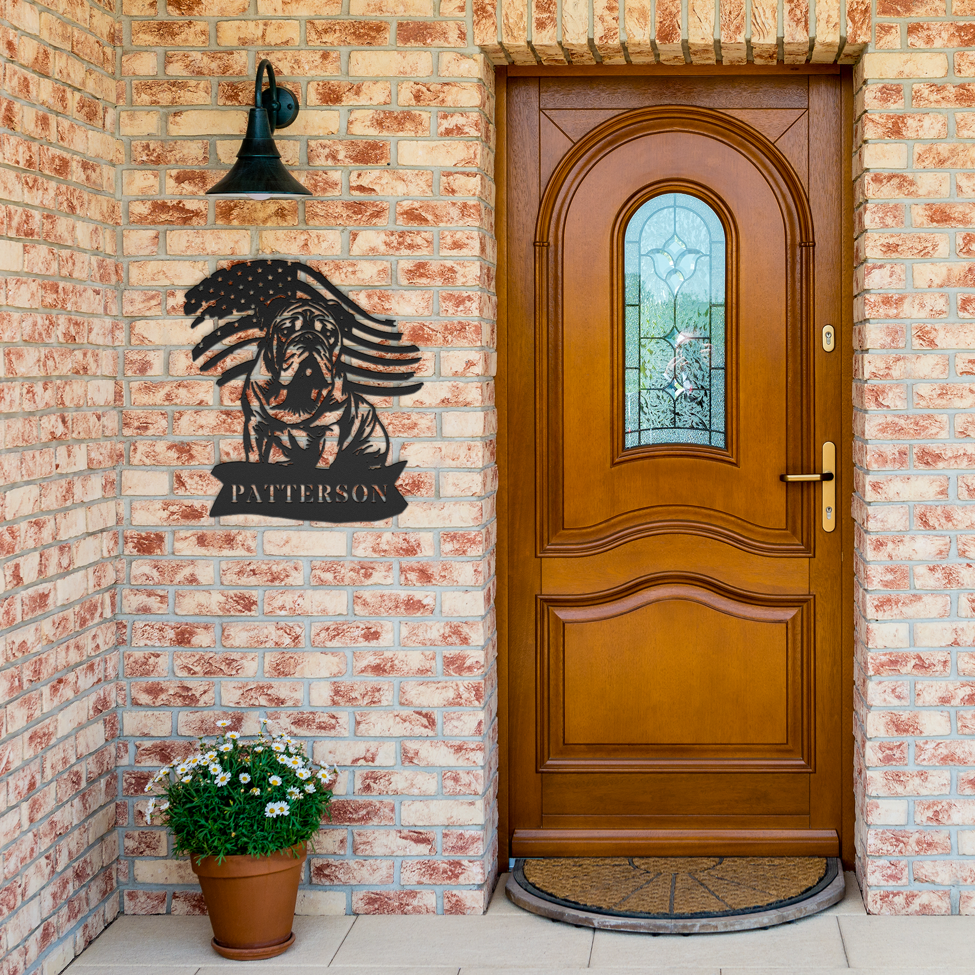 Custom_English_Bulldog_Metal_Name_Sign__Black_Brick_Entrance_Mockup.png_15510500