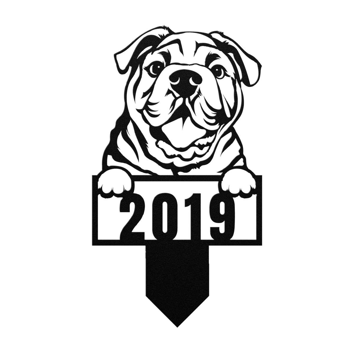 Cute_English_Bulldog_Metal_Lawn_Sign_Black_Transparent_Mockup.png_14113516