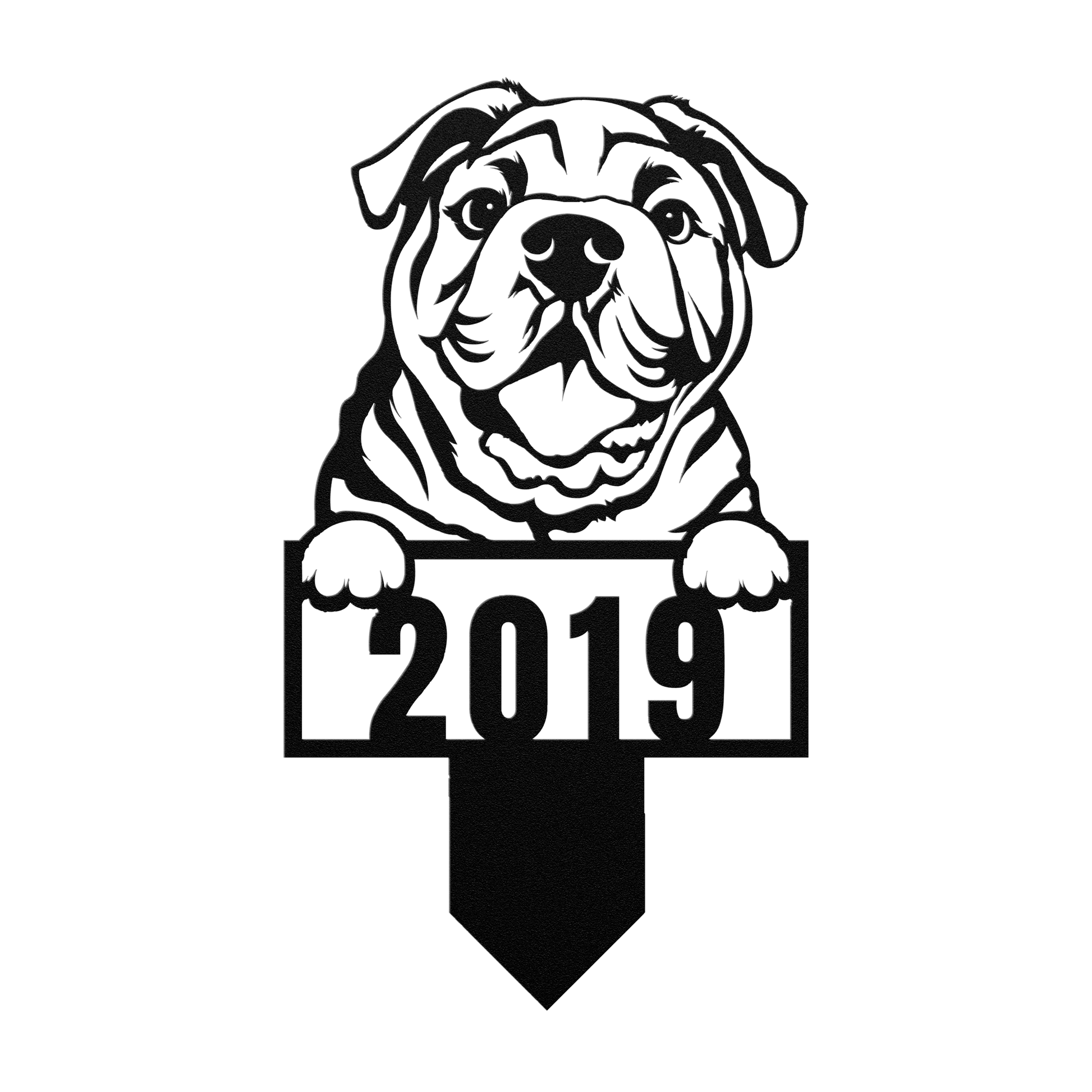 Cute_English_Bulldog_Metal_Lawn_Sign_Black_Transparent_Mockup.png_14113516