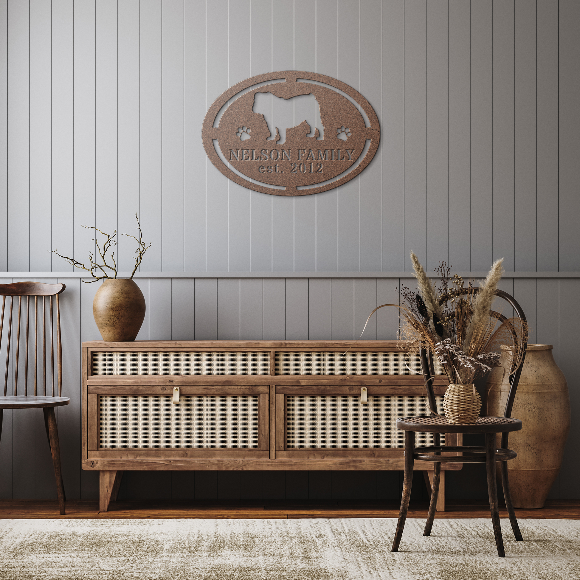 English_Bulldog_Family_Established_Metal_Copper_Rustic_Hallway_Mockup.png_16009215