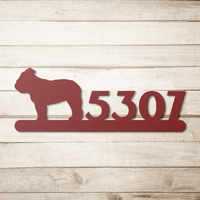 English_Bulldog_Home_Metal_Sign_Red_Simple_Wood_BKGD_Mockup.png