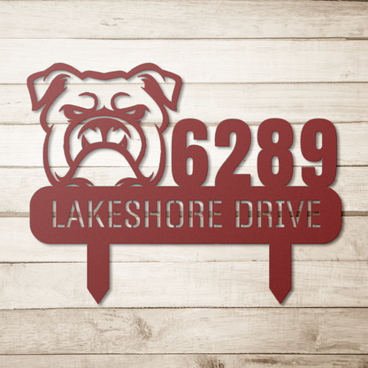 Fierce_Bulldog_Family_Address_Metal_Lawn_Red_Simple_Wood_BKGD_Mockup.png_14113551