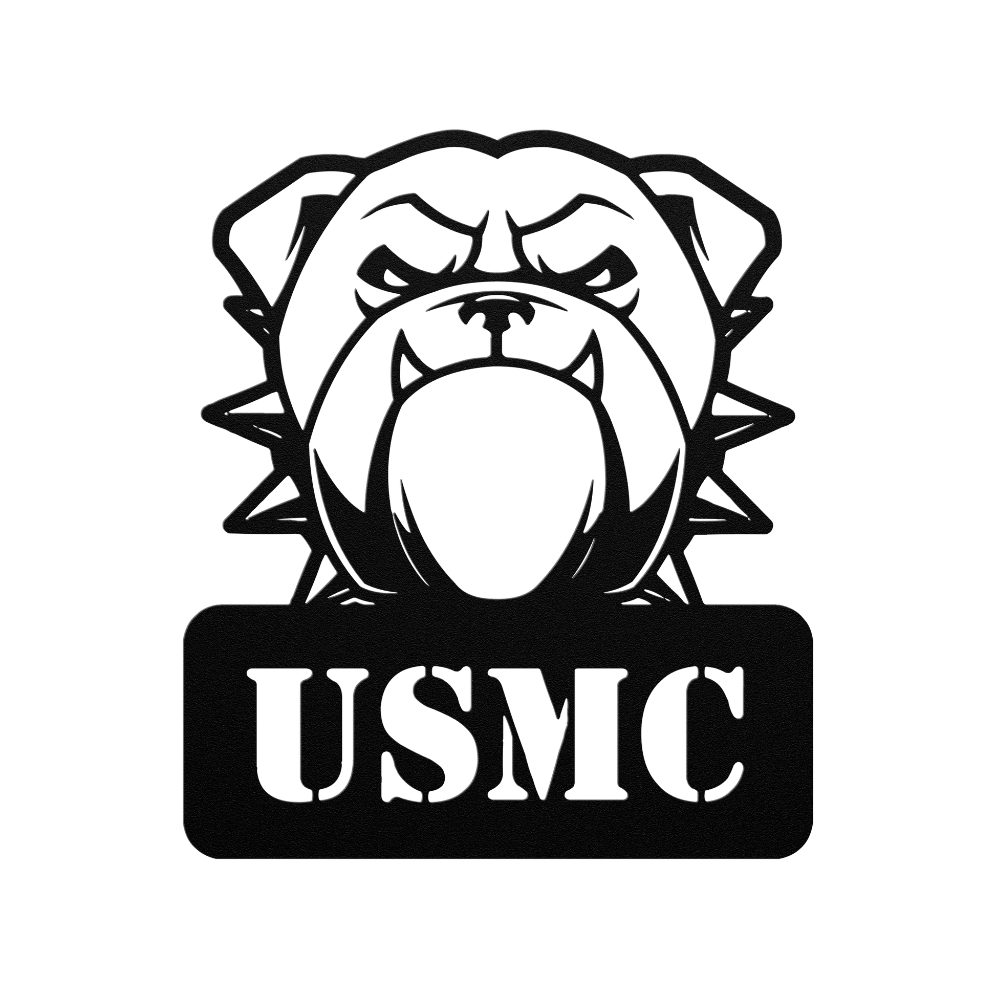 Fierce_USMC_Bulldog_Metal_Wall_Sign_Black_Transparent_Mockup.png_16009487