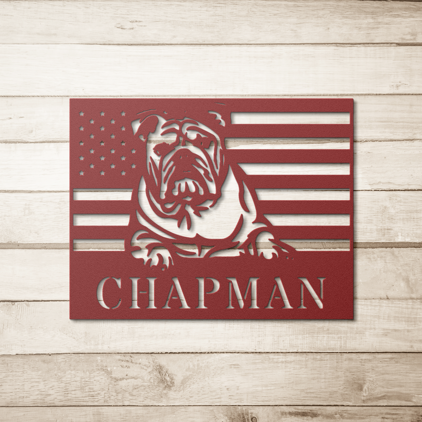 Patriotic_English_Bulldog_Metal_Wall_Art_Red_Simple_Wood_BKGD_Mockup.png_14886121