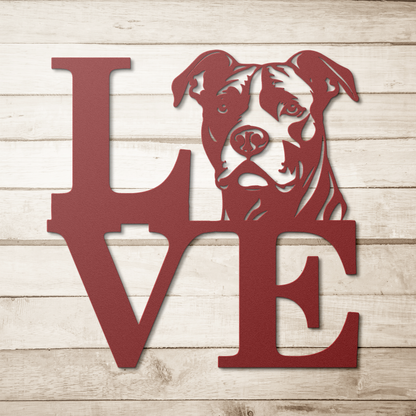 Pitbull_Love_Metal_Sign_Red_Simple_Wood_BKGD_Mockup.png