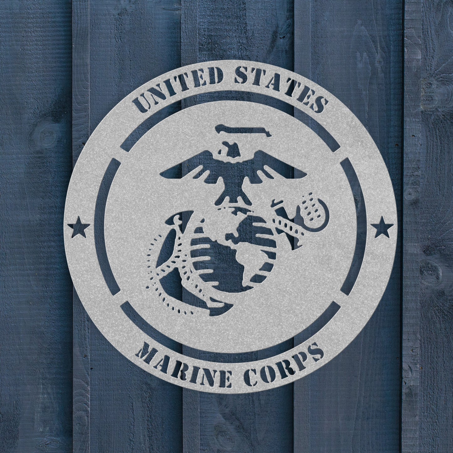 USMC Metal Wall Sign – Personalized Marine Corps Tribute