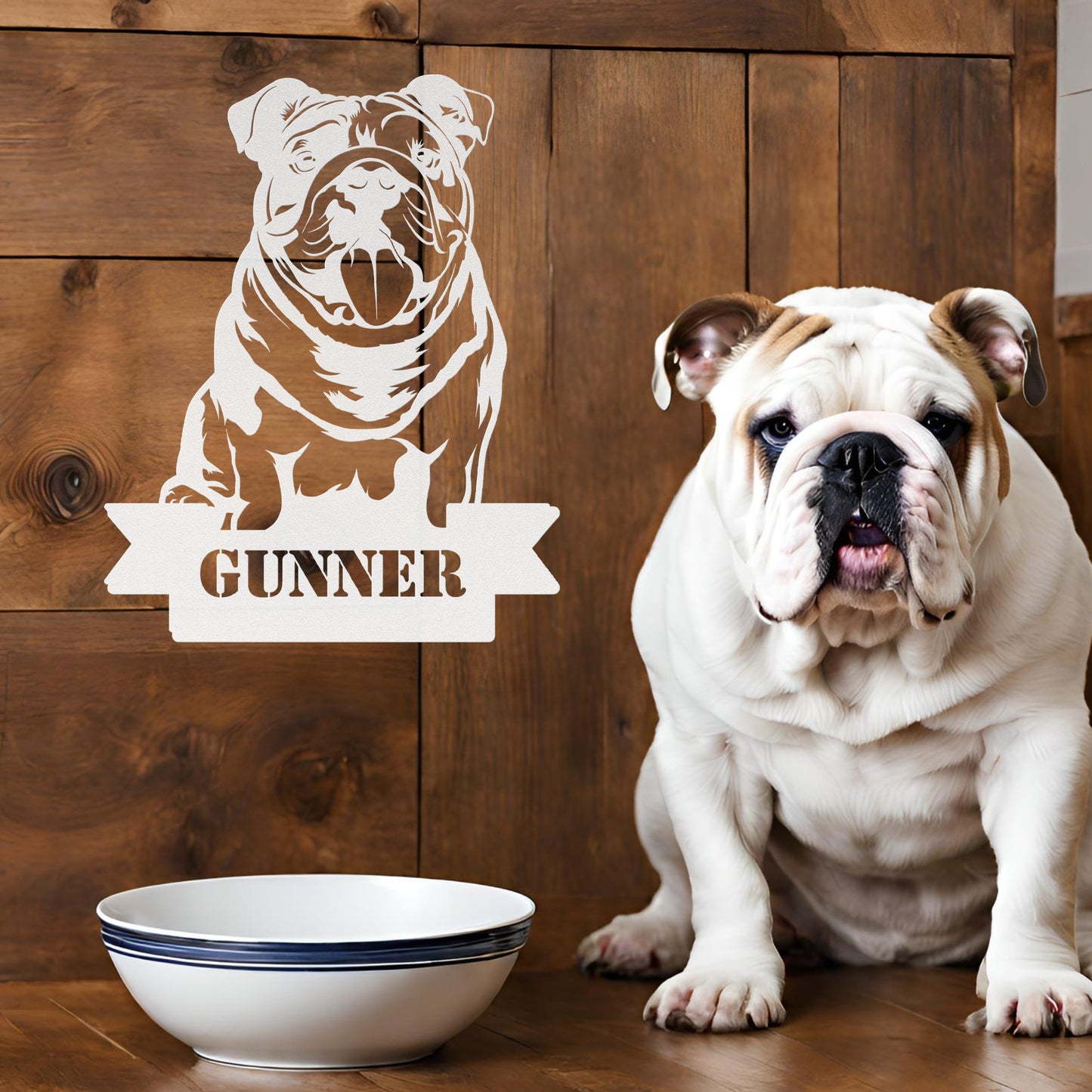 Bully Metal Nameplate