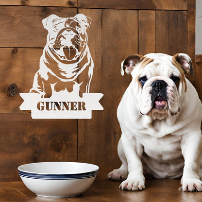 Bully Metal Nameplate