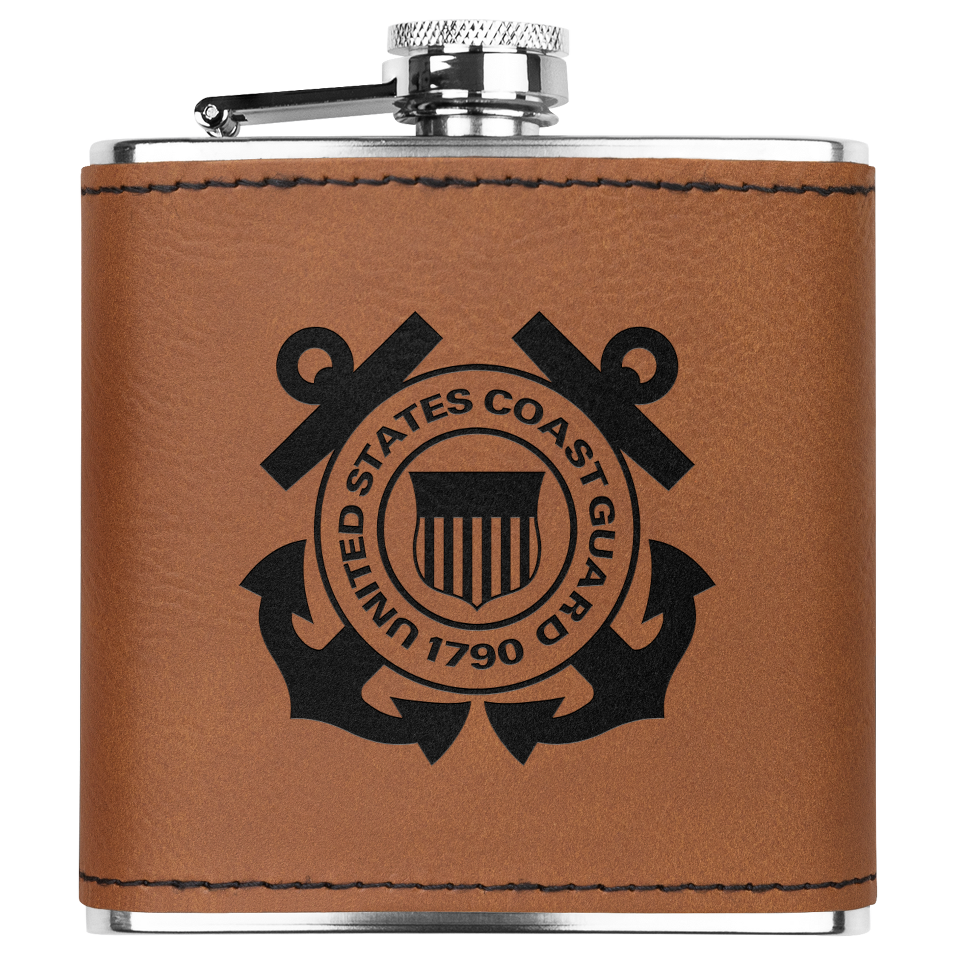 US_Coast_Guard_6oz_Flask__Laser_Eng_Lt_Brown_Main_Mockup.png_14311261