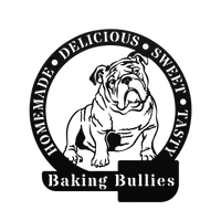 Bulldog Baker Metal Wall Sign - BullyBellyMetal Sign