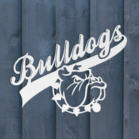 Bulldog Nation Metal Sign - BullyBellyMetal Sign
