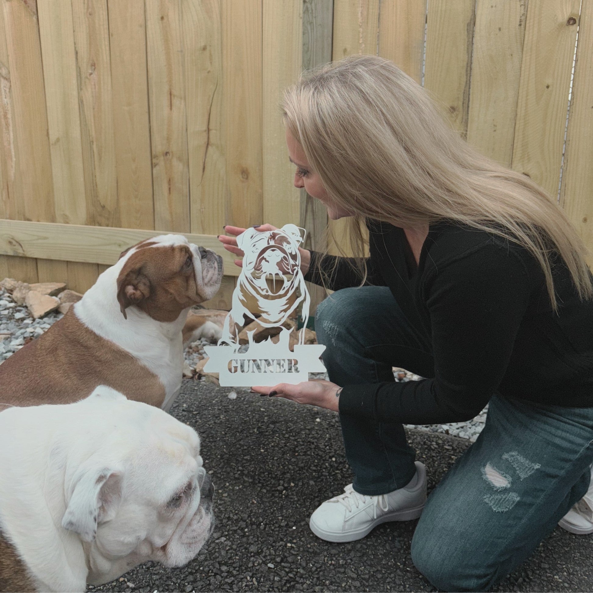 Bully Metal Nameplate - BullyBellyMetal Sign