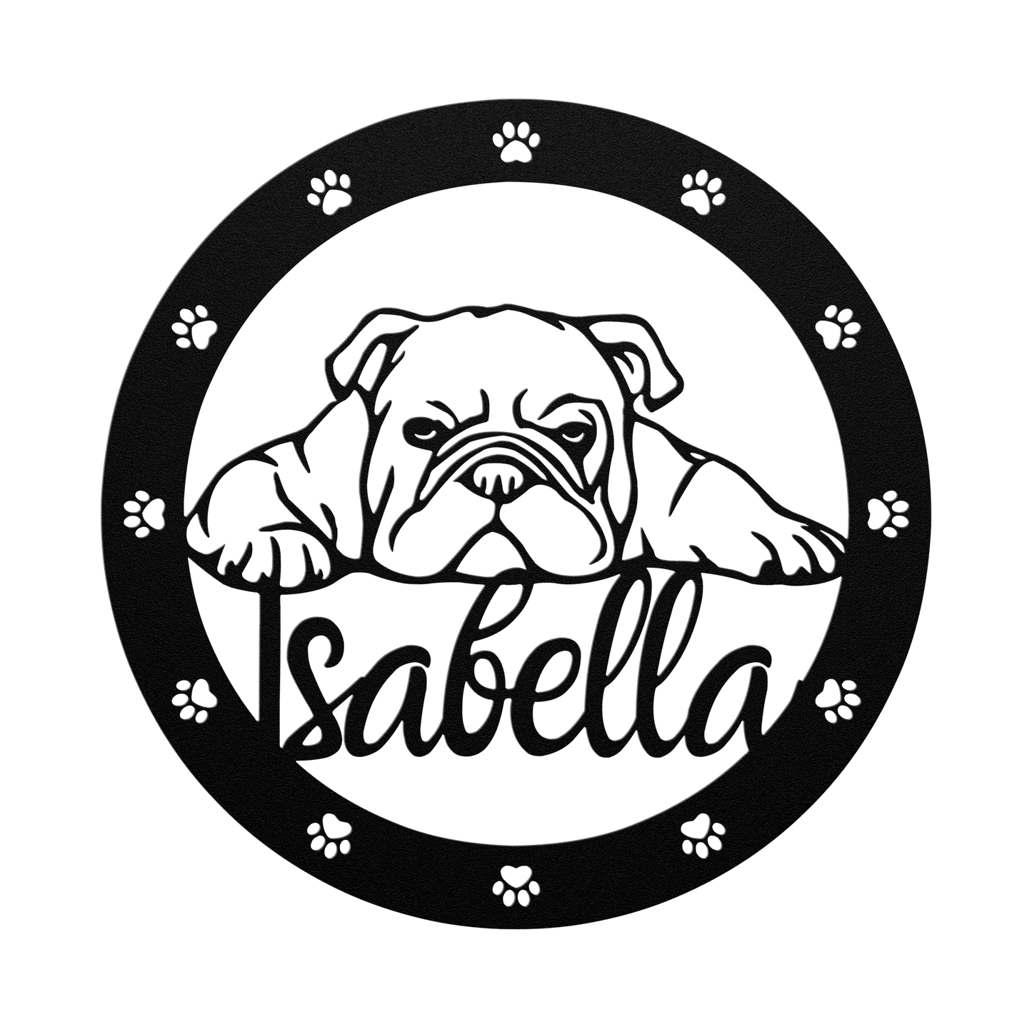 Claim Your Spot - BullyBellyMetal Sign