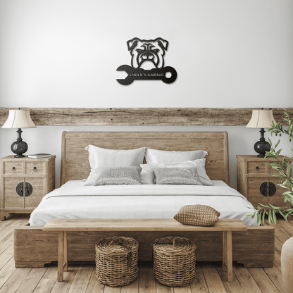 Custom Garage Metal Wall Sign - BullyBellyMetal Sign