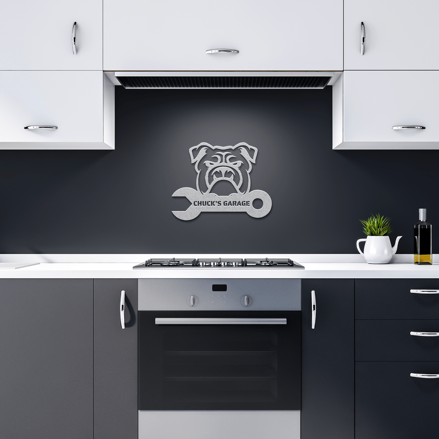 Custom Garage Metal Wall Sign - BullyBellyMetal Sign