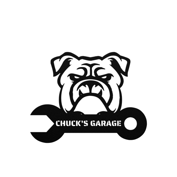 Custom Garage Metal Wall Sign - BullyBellyMetal Sign