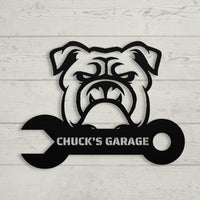 Custom Garage Metal Wall Sign - BullyBellyMetal Sign