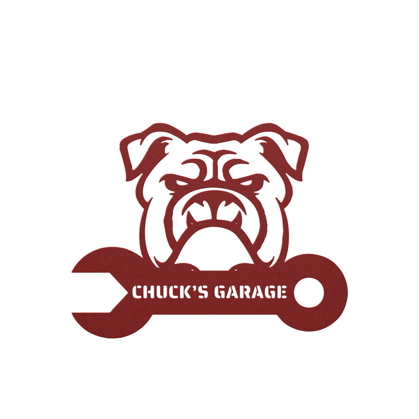 Custom Garage Metal Wall Sign - BullyBellyMetal Sign