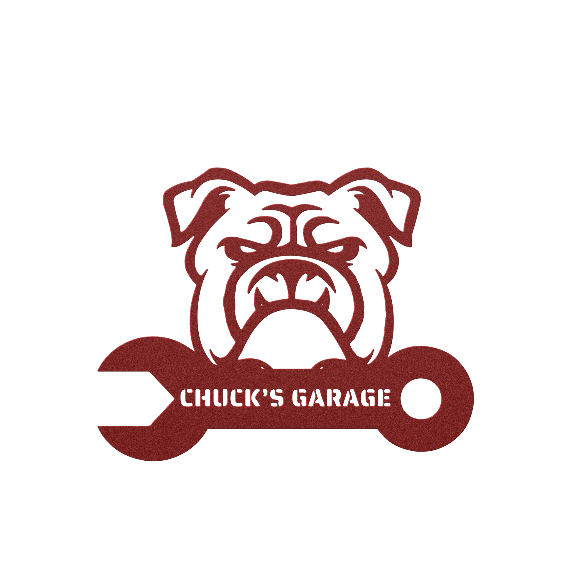 Custom Garage Metal Wall Sign - BullyBellyMetal Sign