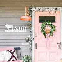 English Bulldog Home Metal Sign - BullyBellyMetal Sign