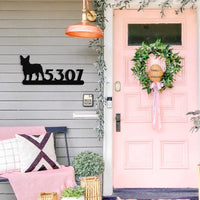 French Bulldog Home Metal Sign - BullyBellyMetal Sign