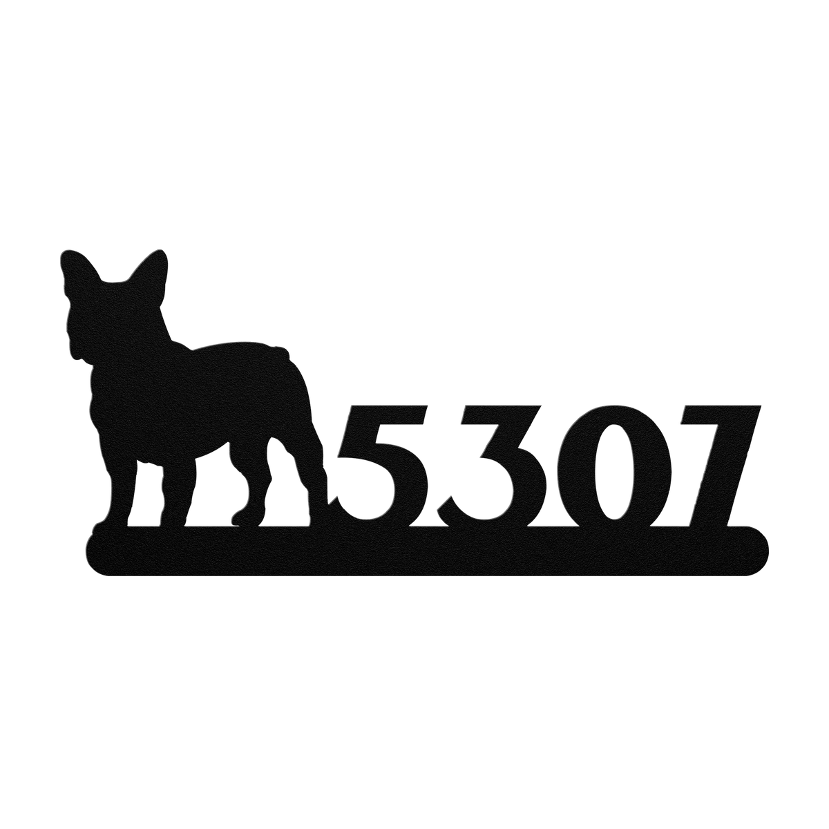 French Bulldog Home Metal Sign - BullyBellyMetal Sign