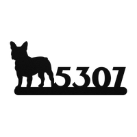 French Bulldog Home Metal Sign - BullyBellyMetal Sign