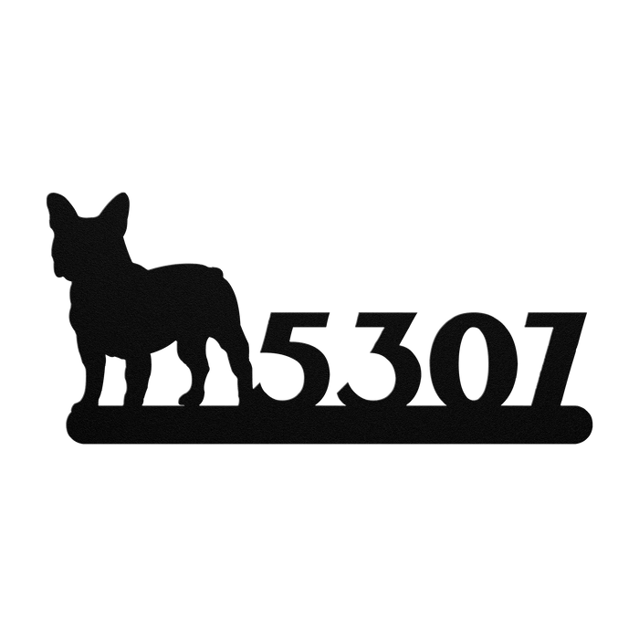 French Bulldog Home Metal Sign - BullyBellyMetal Sign