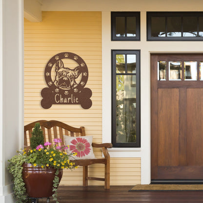 French Circle of Love - BullyBellyMetal Sign