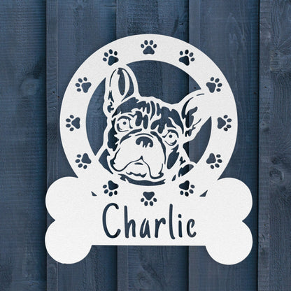 French Circle of Love - BullyBellyMetal Sign