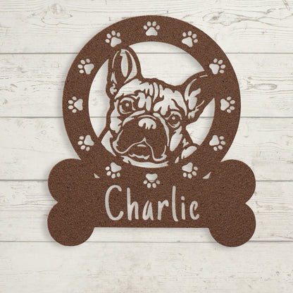 French Circle of Love - BullyBellyMetal Sign