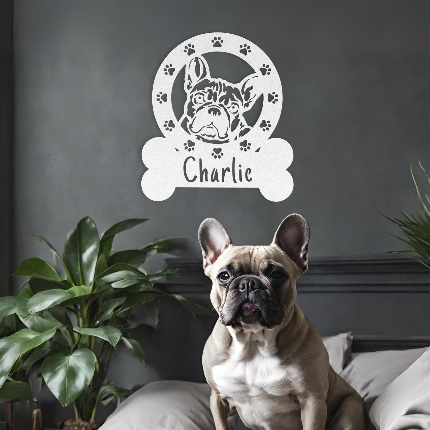 French Circle of Love - BullyBellyMetal Sign