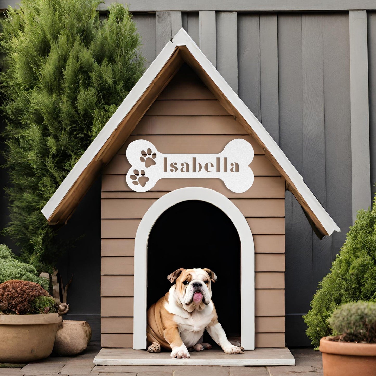 Furry Overlord Metal Name Sign - BullyBellyMetal Sign