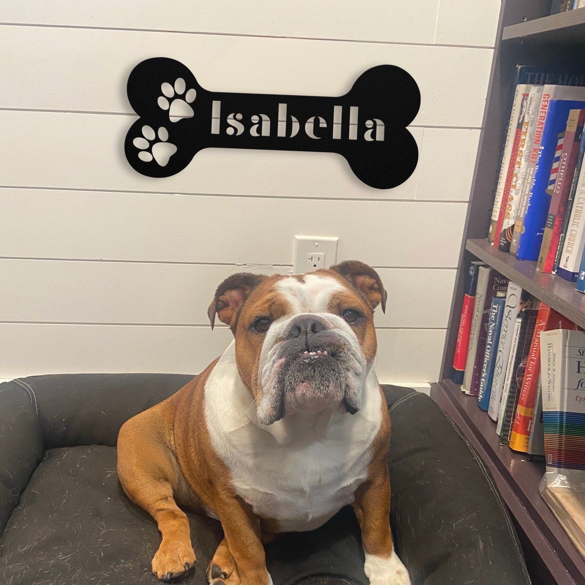 Furry Overlord Metal Name Sign - BullyBellyMetal Sign