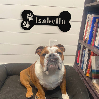 Furry Overlord Metal Name Sign - BullyBellyMetal Sign