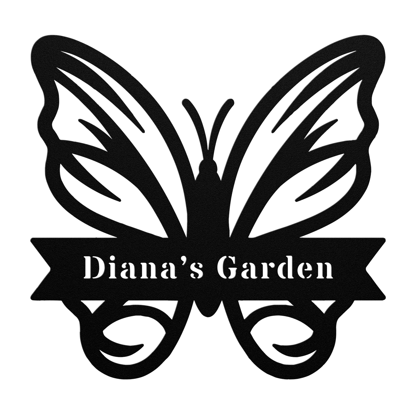 Garden Metal Sign – Custom Yard & Garden Wall Art for Outdoor Décor - BullyBellyMetal Sign
