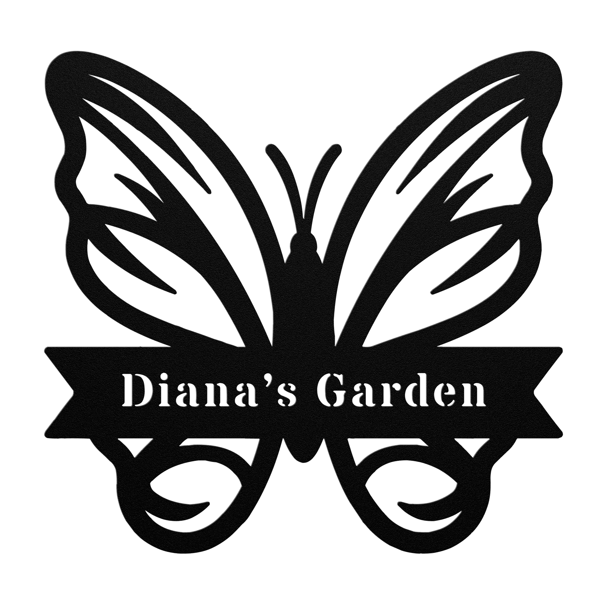 Garden Metal Sign – Custom Yard & Garden Wall Art for Outdoor Décor - BullyBellyMetal Sign