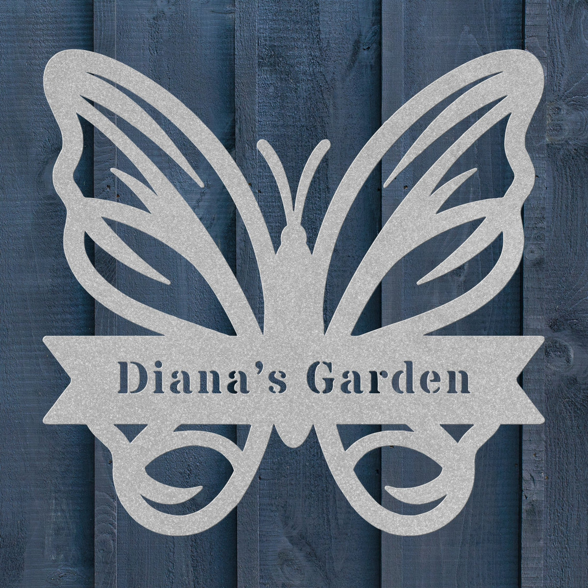 Garden Metal Sign – Custom Yard & Garden Wall Art - BullyBellyMetal Sign