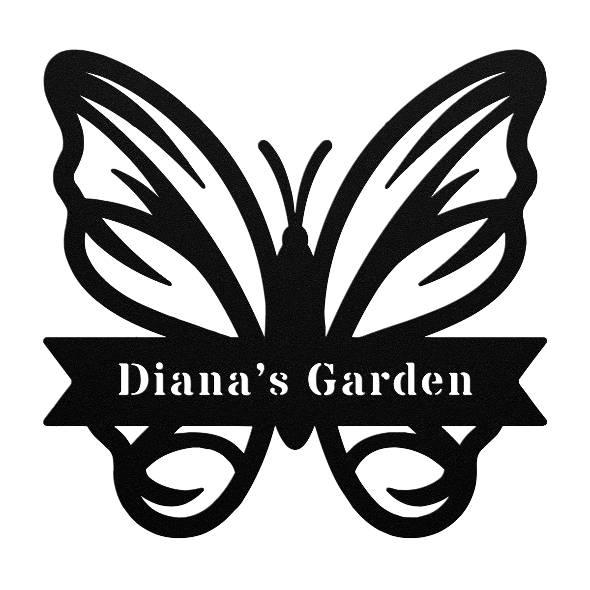 Garden Metal Sign – Custom Yard & Garden Wall Art - BullyBellyMetal Sign