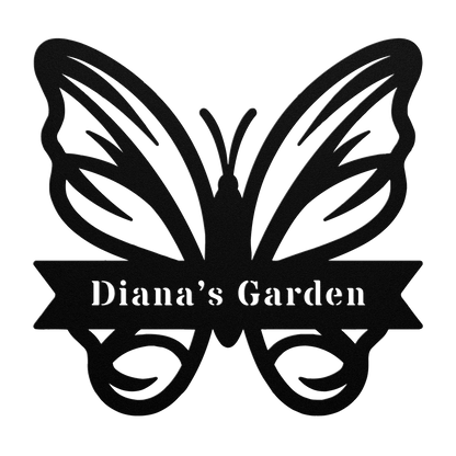 Garden Metal Sign – Custom Yard & Garden Wall Art - BullyBellyMetal Sign