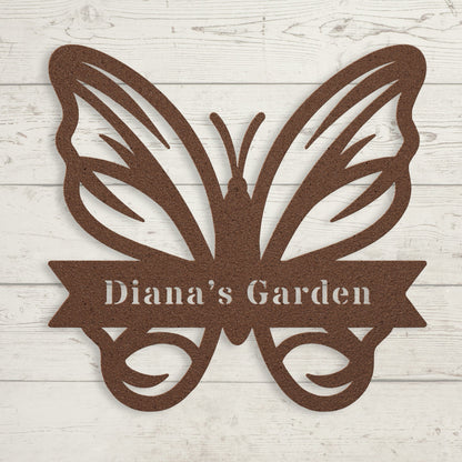 Garden Metal Sign – Custom Yard & Garden Wall Art - BullyBellyMetal Sign