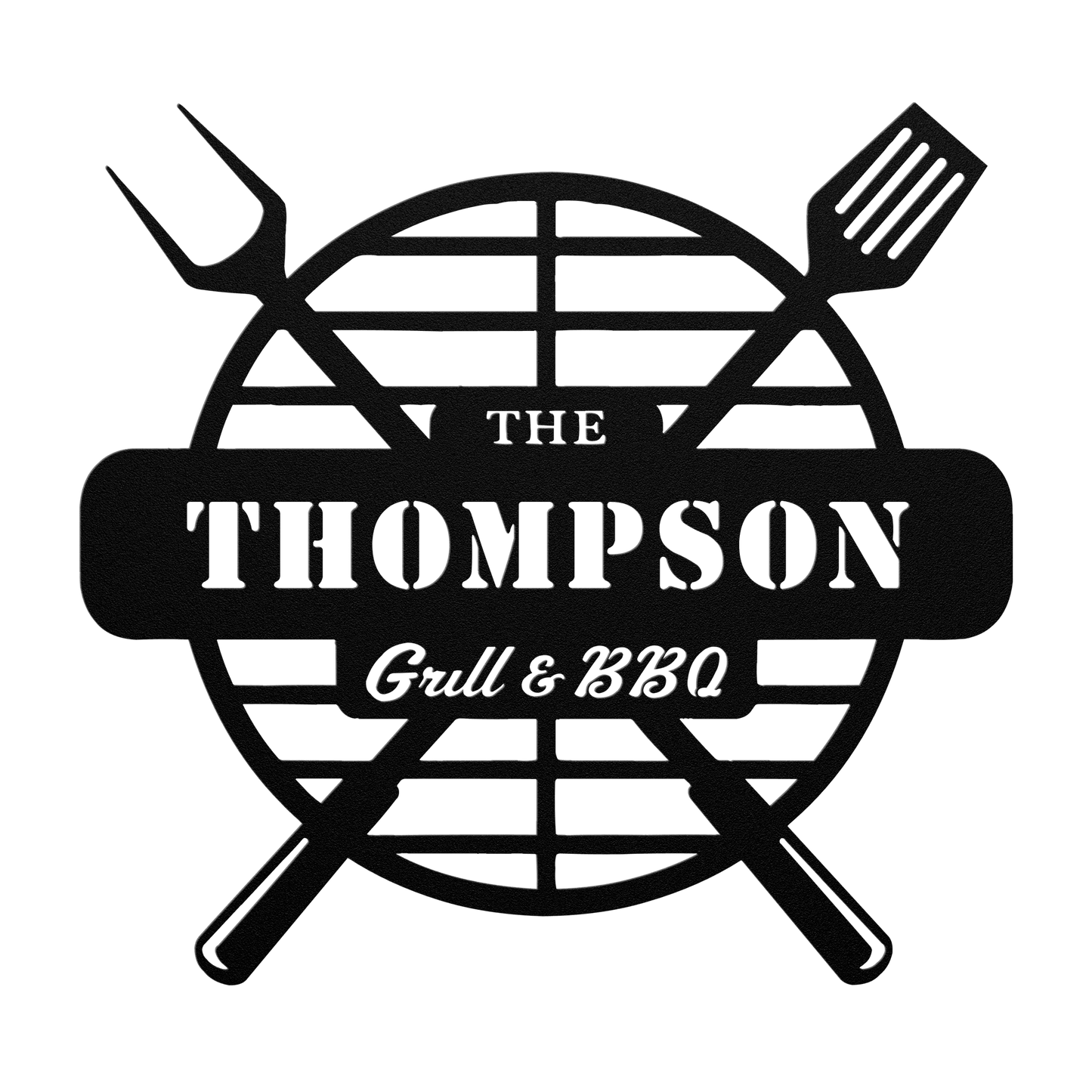 Grill Metal Sign – Custom BBQ Wall Art for Outdoor Kitchen & Backyard Grilling - BullyBellyMetal Sign